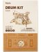 Дървен 3D пъзел Robo Time от 246 части - Комплект барабани - 3t